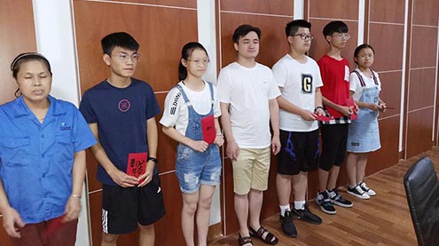 員工子女升學獎勵金發放儀式